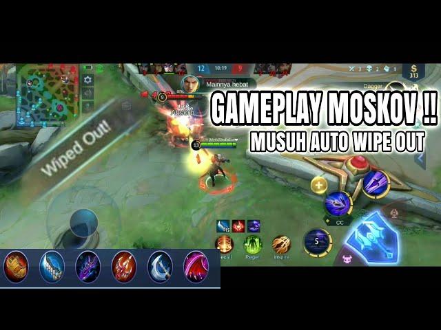 GAMEPLAY MOSKOV TERBARU MUSUH AUTO WIPE OUT !!