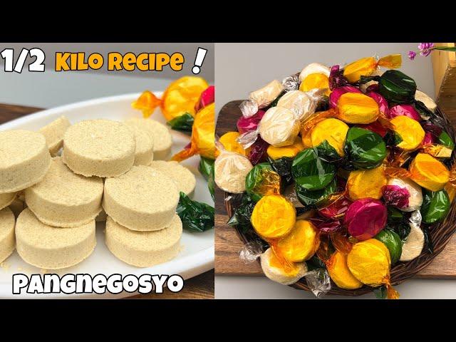 Classic Pinoy Polvoron️1/2 Kilo Recipe,Pangnegosyo