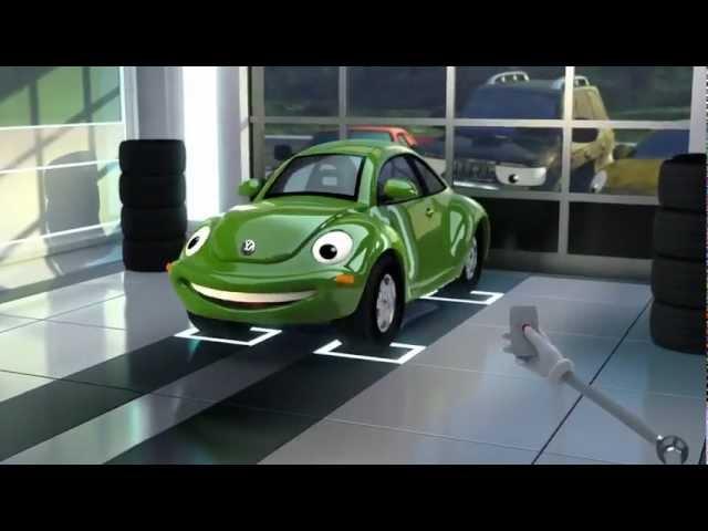 green Beetle volkswagen Service