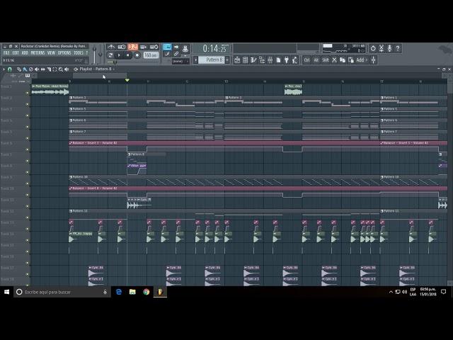 Post Malone - rockstar ft. 21 Savage (Crankdat Remix) (Fl Studio Remake By Patrick Reed) + FLP