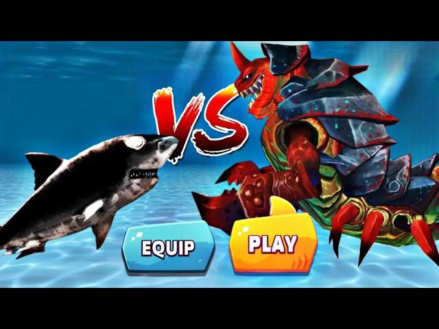 NEW CURSED SHARK UNLOCKED AND CURSED SHARK VS LEVIATHAN SHARK - Hungry Shark Evolution