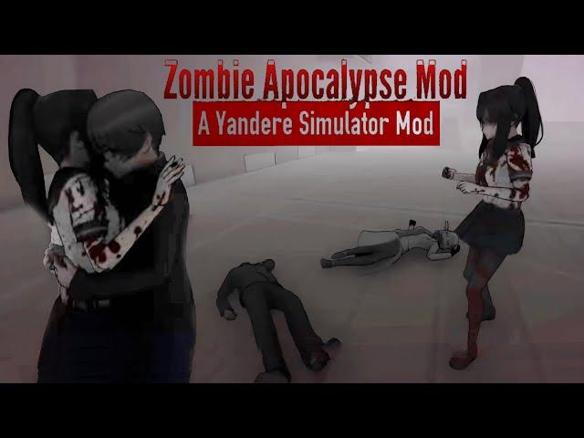 Прошла на две концовки зомби мод на Яндере симулятор / Yandere Simulator Zombie Apocalypse Mod