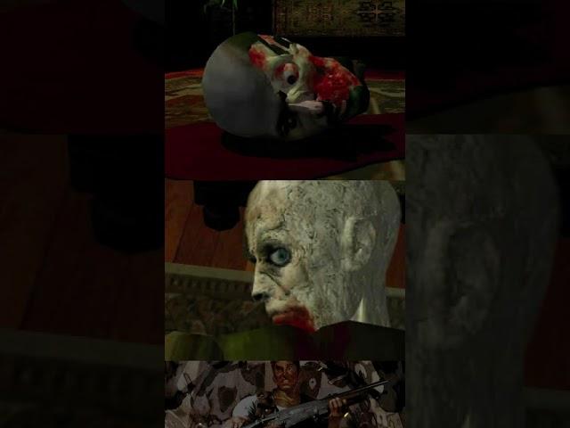 THE CENSORSHIP IN RESIDENT EVIL  First Zombie Scene