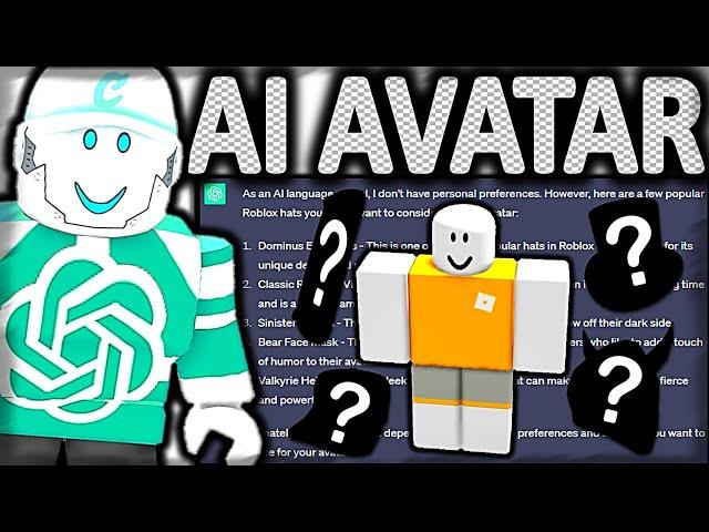 I Let AI Create My Roblox Avatar! (Very Strange Avatar Outfits)