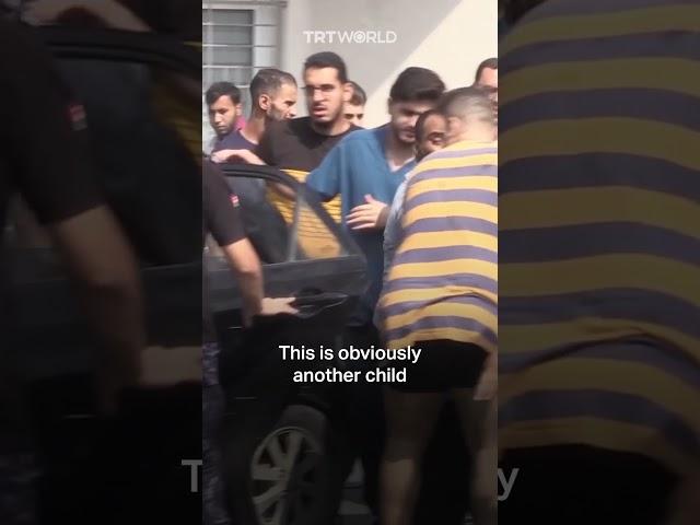 Journalist bursts into tears while reporting injured Palestinian children