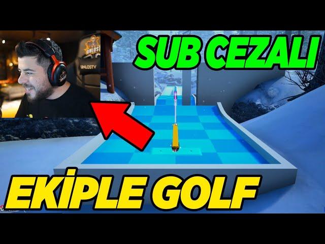 UNLOST EKİPLE 10 SUB CEZALI GOLF OYUNU! (Tower Unite)