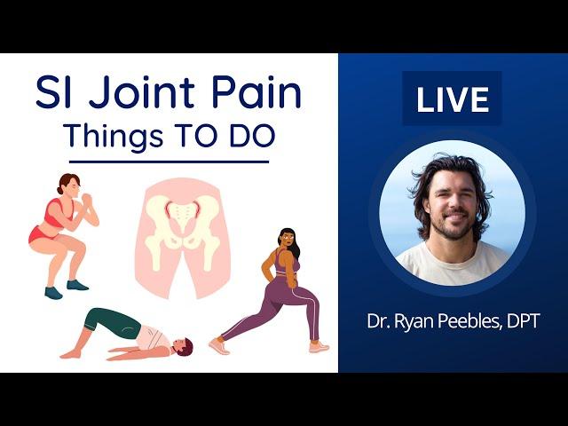 SI Joint Pain Things TO DO | Core Balance Q&A 6/7/23