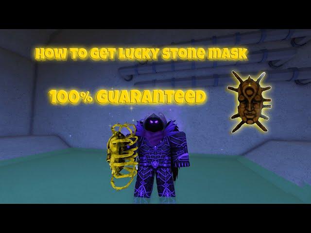 YBA how to get lucky stone mask