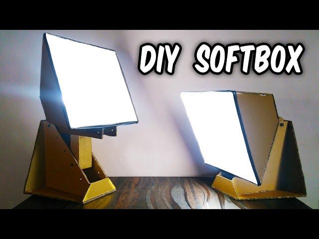 How to make Photography lighting Softbox at home