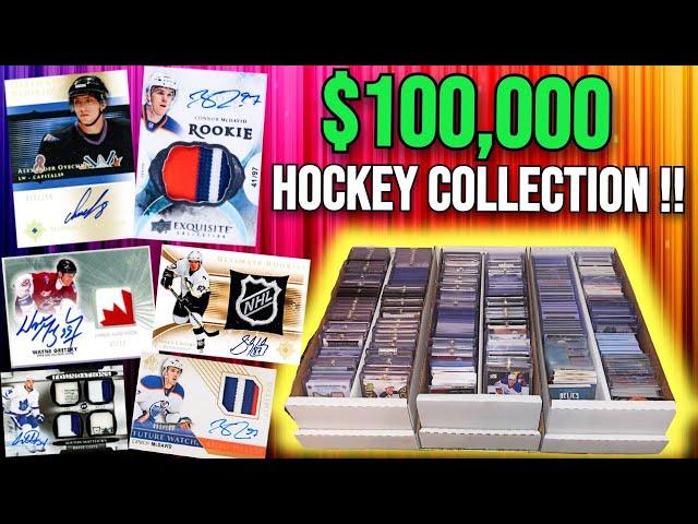 I Spent $100,000 On This Hockey Card Collection at Fanatics Fest !!