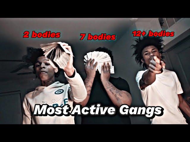 Most Active Gangs in Dallas Drill