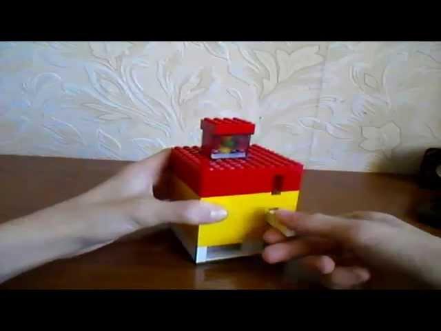 Обзор лего Skittles машины (V1) (RUS) / Review lego skittles machine (V1)