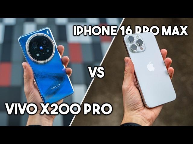 iPhone 16 Pro Max vs Vivo X200 Pro - Camera Comparison