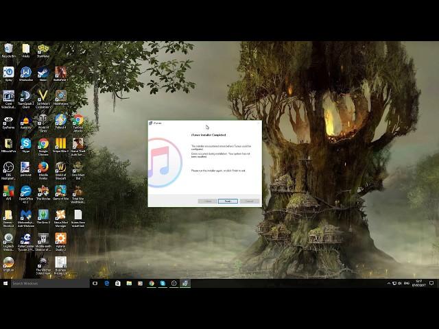 Tech Solutions | How To Fix iTunes Install Error (Your system has not been modified.)