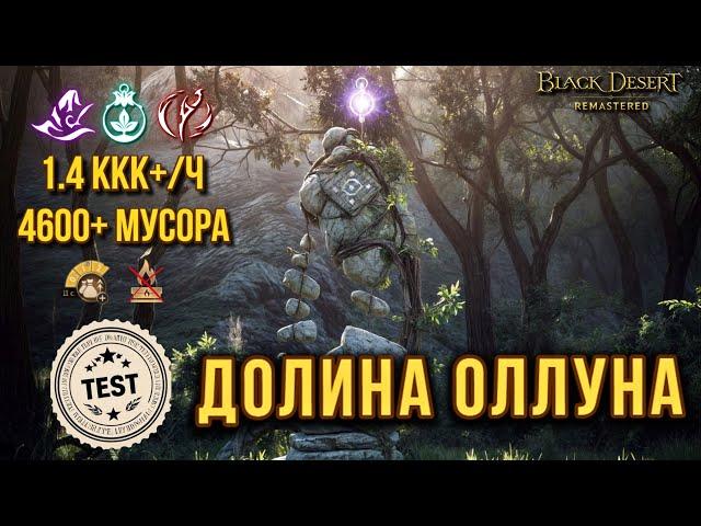 [BDO] ДЕКИЯ ДОЛИНА ОЛЛУНА (ФОНАРЬ) 4600+ МУСОРА, 1,4ККК В ЧАС #bdo #deboreka #olun