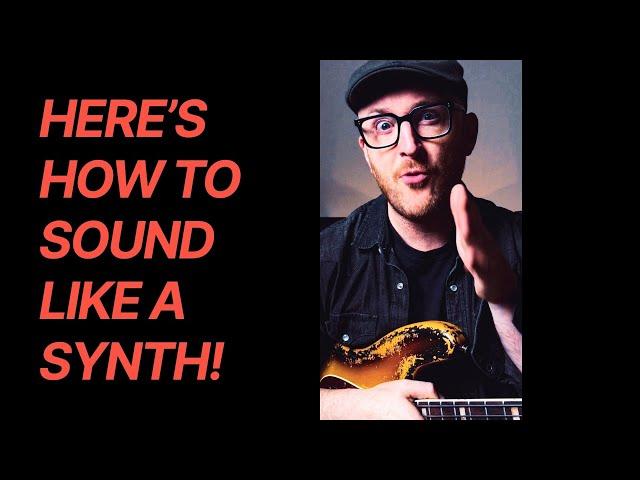 How to Turn your bass INTO A SYNTH!