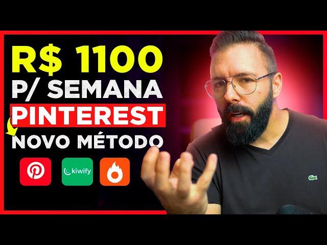 Como vender no PINTEREST como AFILIADO HOTMART e KIWIFY, R$ 1100 por Semana Passo a Passo