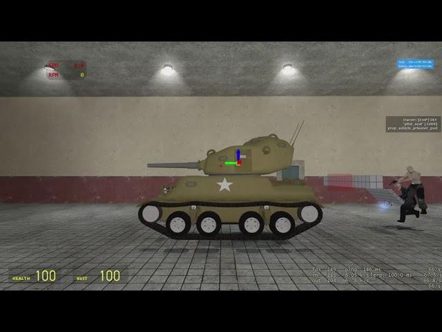 [GMod] {~ACF} Rigging light tank 103, mostly