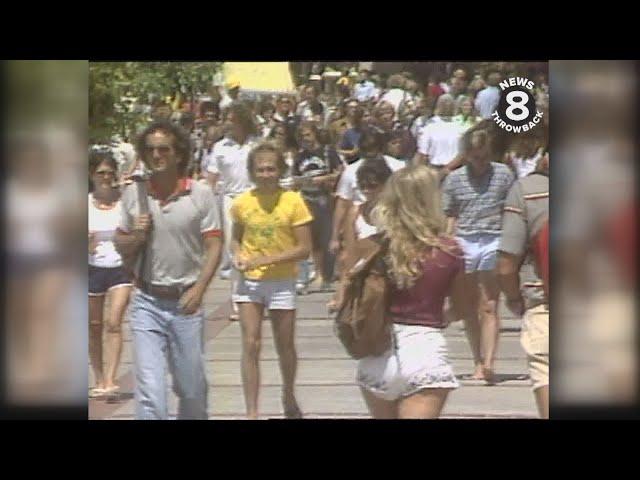 First day at San Diego State University 1981