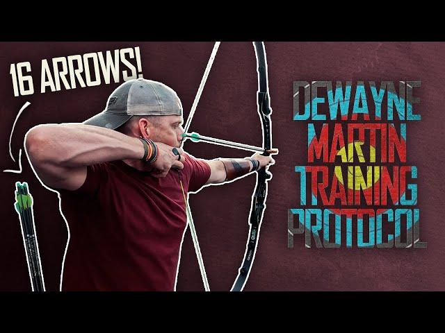DEWAYNE MARTIN TRAINING PROTOCOL | 16 Cold Shots | The Push Archery
