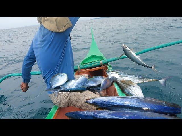 Nagpahuli ang mga malalaking isdang PAKAN at tuna