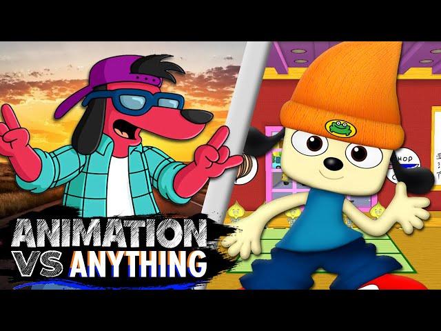 Poochie vs PaRappa the Rapper - Rap Battle (ANIMATION VS ANYTHING)