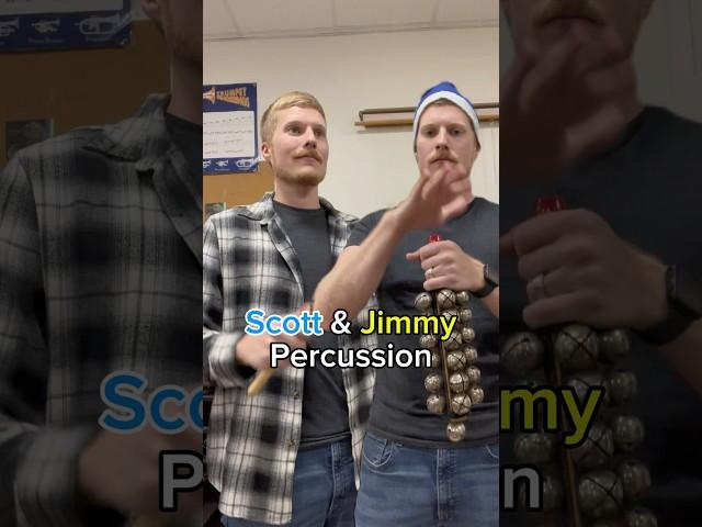 Scott & Jimmy percussion #musiceducation #musicteacher #percussion