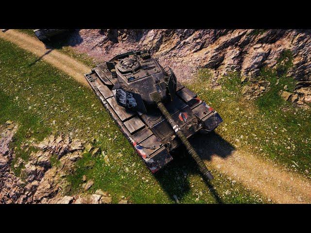 How The Caernarvon AX Deals With The Enemies: World of Tanks