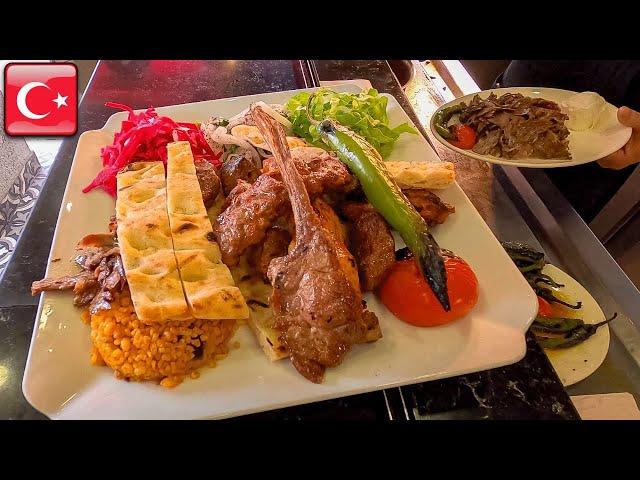 Best Turkish Delicious street Food Tour Antalya City Center 2024 | 4K UHD 60FPS