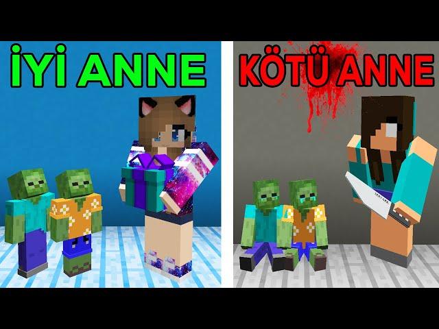 İYİ ANNE VS KÖTÜ ANNE  - Minecraft