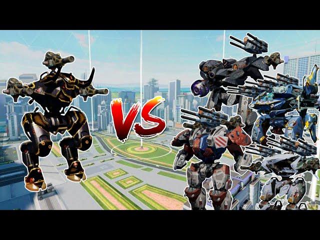 WR Ultimate Minos VS All Titans Comparison |WAR ROBOTS|