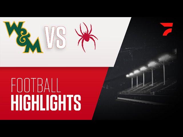 Highlights: William & Mary vs Richmond | 2024 CAA