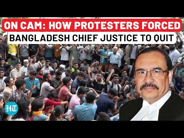 Bangladesh: After Hasina, Chief Justice Forced To Resign As Protesters Gherao Supreme Court | Hassan