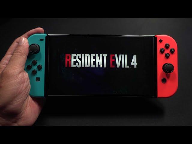 Resident Evil 4 Remake On Nintendo Switch OLED