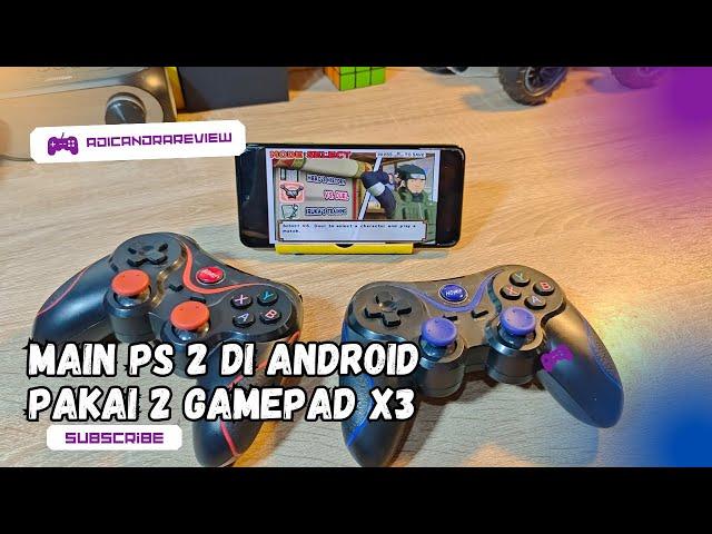 MORE EXCITING!!! Tutorial for Playing Multiplayer AetherSX2 Using 2 X3 Gamepads