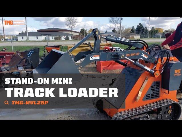 TMG Industrial Stand-On Mini Track Loader - MVL25P