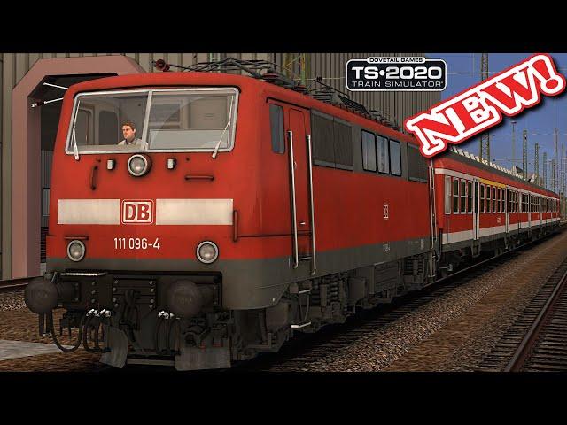 TRAIN SIMULATOR 2020 | [NEU] vR DB Bnrbdzf 483 Elektro / BR111 Verkehrsrot | Führerstandsmitfahrt