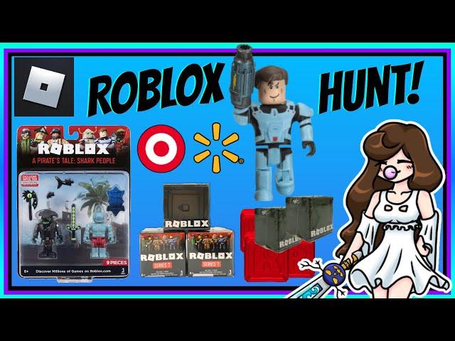 Roblox Hunt at Target & Walmart + Blind Boxes Unboxing!