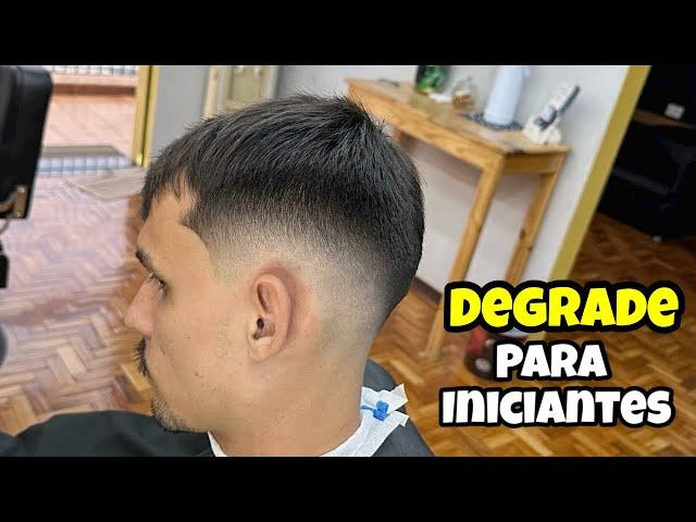 Como Fazer Degrade Mid Fade Rapido E Facil Para Barbeiros Iniciantes | PASSO A PASSO