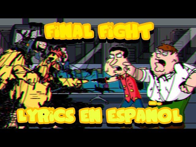 Final Fight | VS Ernie Glitch/FNF Darkness Takeover (Lyrics en Español)