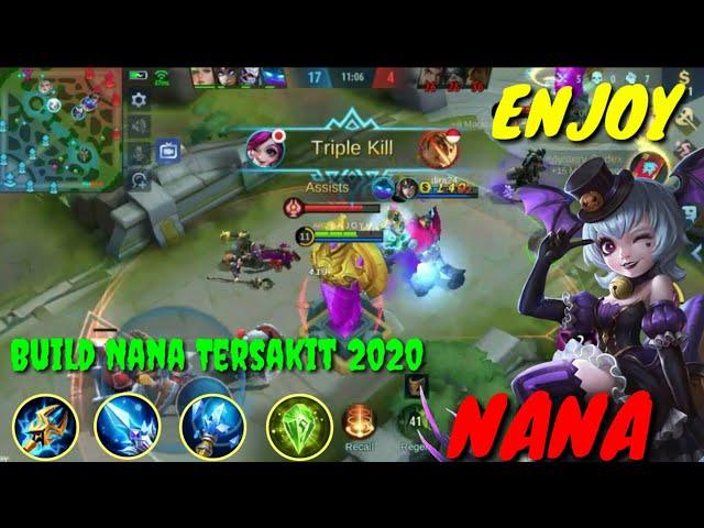 BEST EMBLEM NANA BUILD TERSAKIT 2020 - GAMEPLAY NANA SUPPORT