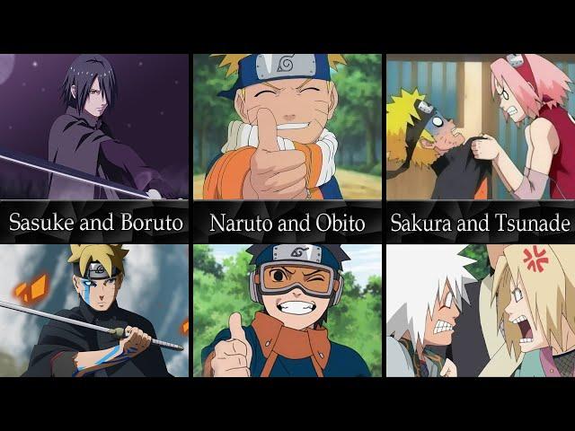 Naruto/Boruto Characters With Similar Personality Traits