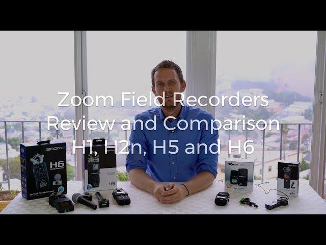 Best Zoom Field Recorder - H1, H2n, H5, H6 (Comparison Review!)