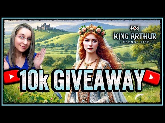 GIVEAWAY Time! ️ The Road to 10k  King Arthur: Legends Rise