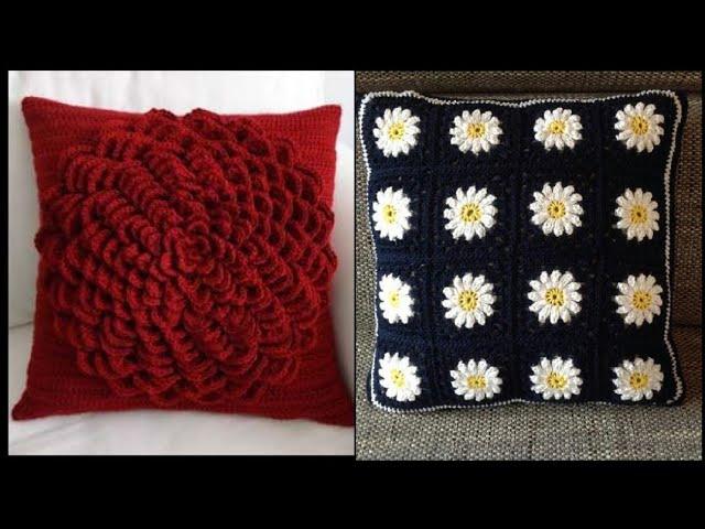 Most Alluring Fabulous Handmade Crochet Cushion Covers Patterns Free Diy Idea Projects Beginners