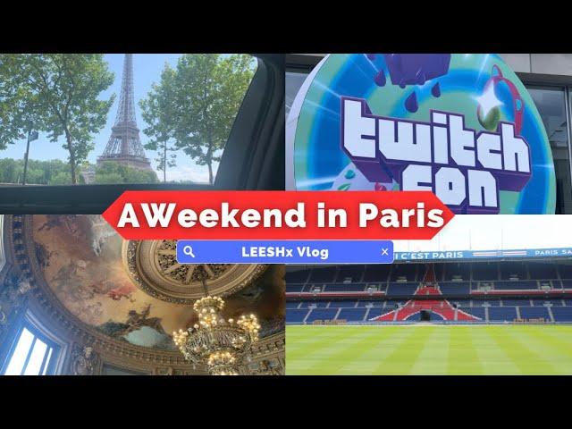 LEESHx Twitchcon Paris July 2023 Vlog