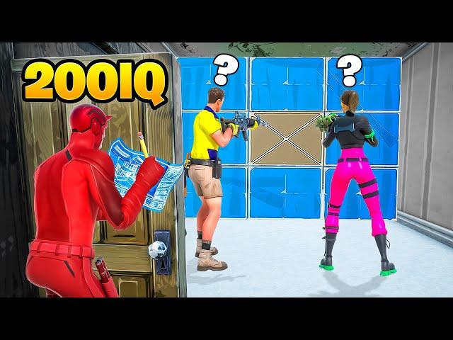 10 Minutes of 200 IQ PLAYS in Fortnite