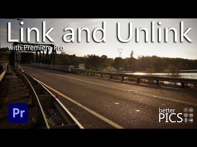 Linking and Unlinking Video & Audio| #Link #Unlink #PremierePro #Adobe #VideoEditing #VideoTimeline