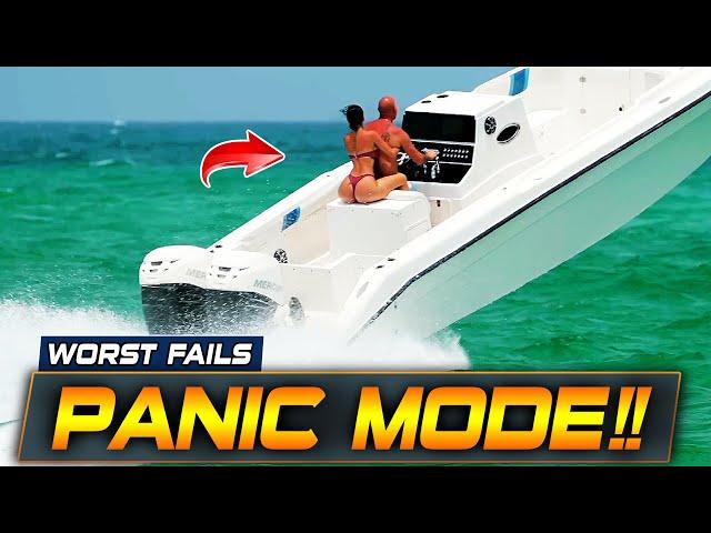 WHEN THE WATERS TURN AGAINST YOU! Haulover Inlet Fails | Boat Zone