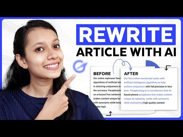 How to Rewrite Articles for FREE (SEO Optimized)